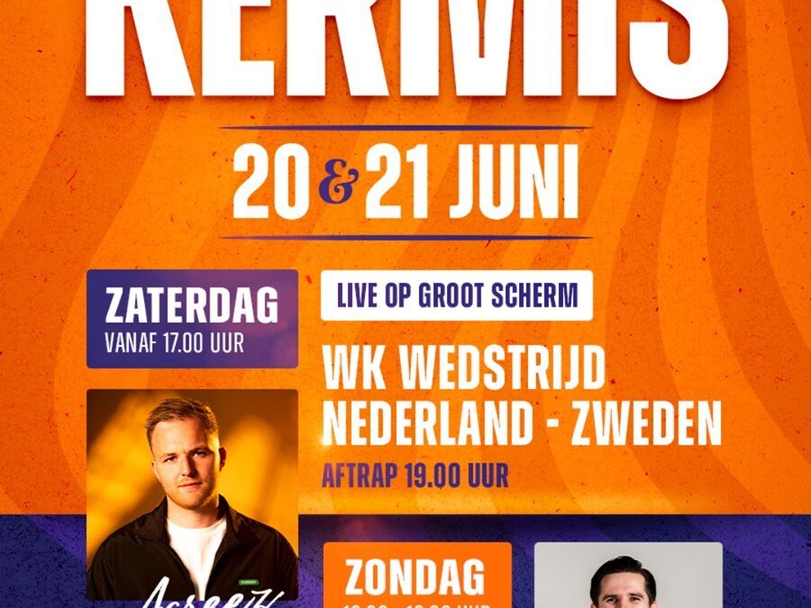 🎡 KERMISWEEKEND 20 & 21 juni 🎡
