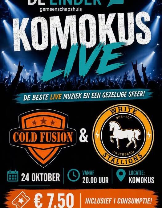 Geannuleerd: De Einder presenteert: KomOkUs live!